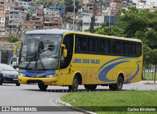 Viação Lírio dos Vales 8300 na cidade de Vitória, Espírito Santo, Brasil, por Carlos Kircheim. Número da foto: #13327129.