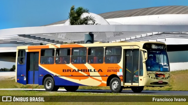 Empresa de Ônibus José Brambilla 267501 na cidade de Marília, São Paulo, Brasil, por Francisco Ivano. Número da foto: #13326670.