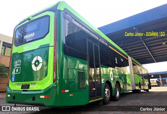 HP Transportes Coletivos CAIO E-MILLENNIUM SUPERARTICULADO MBB EO500MDA na cidade de Goiânia, Goiás, Brasil, por Carlos Júnior. Número da foto: #13326655.