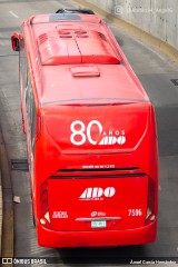 ADO - Autobuses de Oriente 7596 na cidade de Puebla, Puebla, México, por Ángel García Hernández. Número da foto: #13326746.
