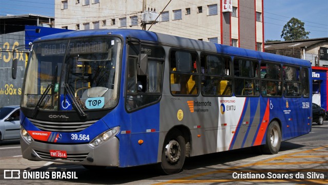 Viação Arujá 39.564 na cidade de Arujá, São Paulo, Brasil, por Cristiano Soares da Silva. Número da foto: #13329239.