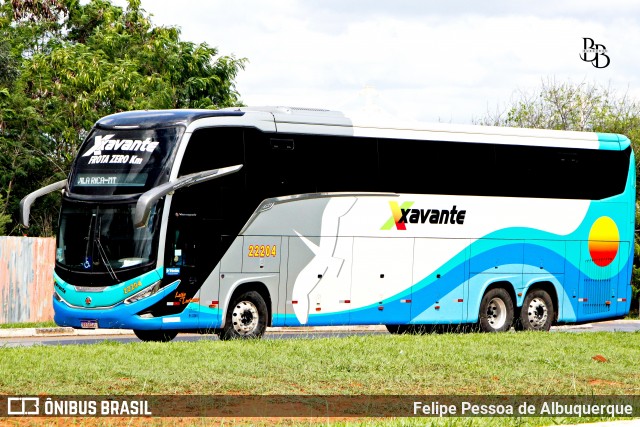Viação Xavante 22204 na cidade de Brasília, Distrito Federal, Brasil, por Felipe Pessoa de Albuquerque. Número da foto: #13329040.