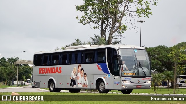Reunidas Transportes Coletivos 27229 na cidade de Florianópolis, Santa Catarina, Brasil, por Francisco Ivano. Número da foto: #13329536.