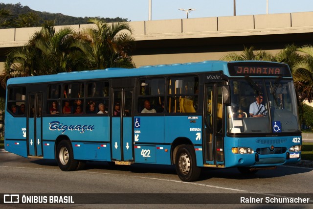 Biguaçu Transportes Coletivos Administração e Participação 422 na cidade de Florianópolis, Santa Catarina, Brasil, por Rainer Schumacher. Número da foto: #13328343.