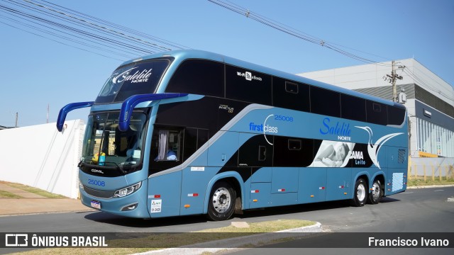 Expresso Satélite Norte 25008 na cidade de Marília, São Paulo, Brasil, por Francisco Ivano. Número da foto: #13329482.