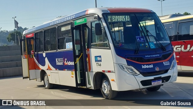 Viação Ideal B28555 na cidade de Duque de Caxias, Rio de Janeiro, Brasil, por Gabriel Sousa. Número da foto: #13329740.