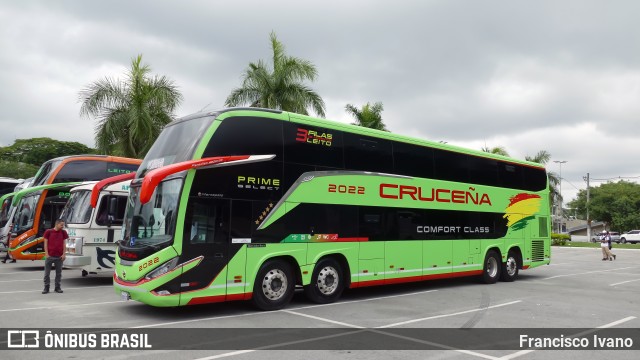Autobuses Cruceña 2022 na cidade de Barueri, São Paulo, Brasil, por Francisco Ivano. Número da foto: #13329589.