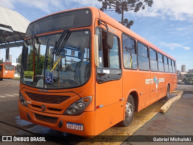 VCG - Viação Campos Gerais 1259 na cidade de Ponta Grossa, Paraná, Brasil, por Gabriel Michalski. Número da foto: #13329273.