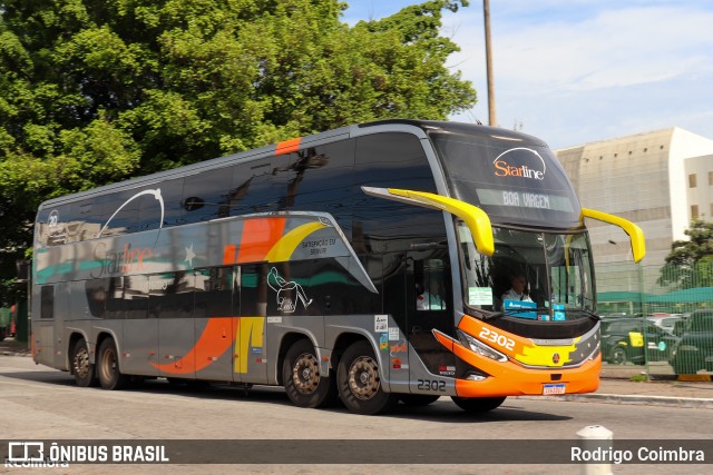 Starline Turismo 2302 na cidade de São Paulo, São Paulo, Brasil, por Rodrigo Coimbra. Número da foto: #13328935.