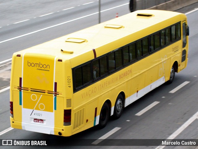 Viação Itapemirim 41021 na cidade de Aparecida, São Paulo, Brasil, por Marcelo Castro. Número da foto: #13328223.