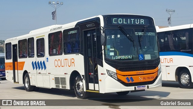 Colitur Transportes Rodoviários RJ 116.009 na cidade de Duque de Caxias, Rio de Janeiro, Brasil, por Gabriel Sousa. Número da foto: #13329753.