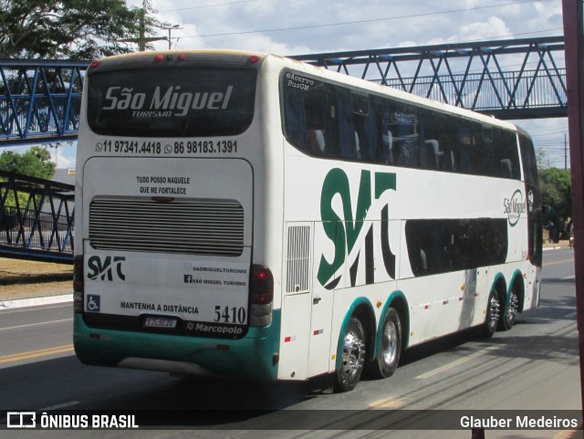 SMT - São Miguel Turismo 5410 na cidade de Teresina, Piauí, Brasil, por Glauber Medeiros. Número da foto: #13328776.