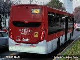 STU Santiago Transporte Urbano PGBZ18 na cidade de Providencia, Santiago, Metropolitana de Santiago, Chile, por Benjamín Tomás Lazo Acuña. Número da foto: #13329604.