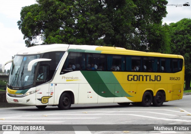 Empresa Gontijo de Transportes 18620 na cidade de Resende, Rio de Janeiro, Brasil, por Matheus Freitas. Número da foto: #13331972.