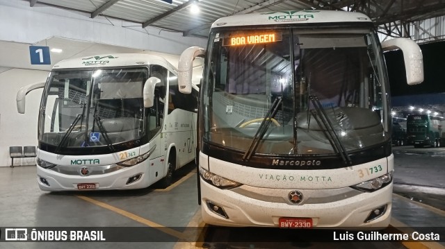 Viação Motta 31733 na cidade de Presidente Prudente, São Paulo, Brasil, por Luis Guilherme Costa. Número da foto: #13330817.
