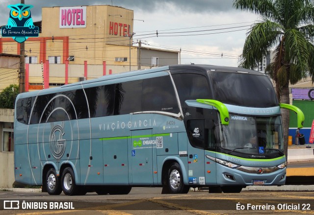 Viação Garcia 84026 na cidade de Londrina, Paraná, Brasil, por Éo Ferreira Oficial 22. Número da foto: #13331692.