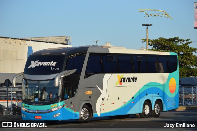 Viação Xavante 18200 na cidade de Goiânia, Goiás, Brasil, por Jacy Emiliano. Número da foto: #13330357.