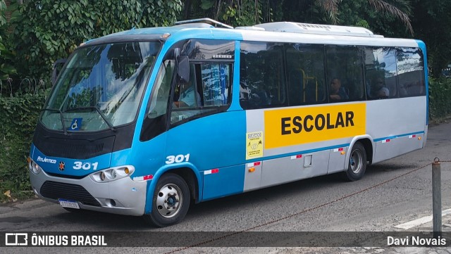 ATT - Atlântico Transportes e Turismo 301 na cidade de Salvador, Bahia, Brasil, por Davi Novais. Número da foto: #13330856.