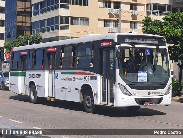 Borborema Imperial Transportes 902 na cidade de Recife, Pernambuco, Brasil, por Pedro Castro. Número da foto: #13330995.