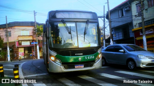 Transunião Transportes 5 6352 na cidade de São Paulo, São Paulo, Brasil, por Roberto Teixeira. Número da foto: #13331319.