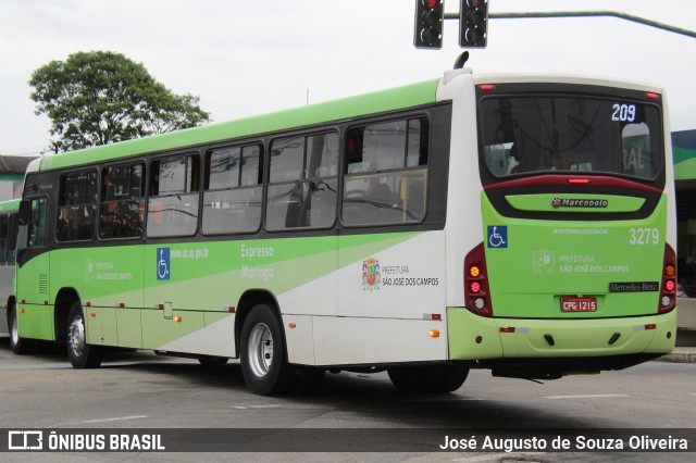 Expresso Maringá São José dos Campos 3279 na cidade de São José dos Campos, São Paulo, Brasil, por José Augusto de Souza Oliveira. Número da foto: #13331987.