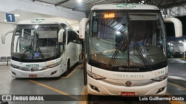 Viação Motta 21762 na cidade de Presidente Prudente, São Paulo, Brasil, por Luis Guilherme Costa. Número da foto: #13330828.