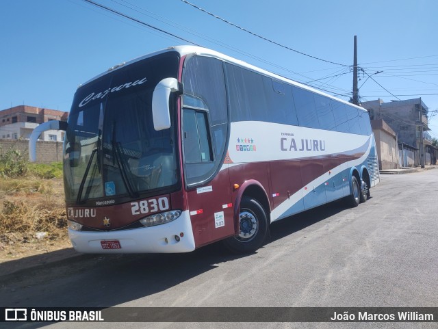 Expresso Cajuru 2830 na cidade de Carmo do Cajuru, Minas Gerais, Brasil, por João Marcos William. Número da foto: #13330549.