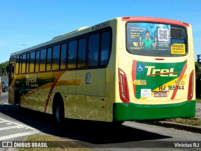 TREL - Transturismo Rei RJ 165.144 na cidade de Duque de Caxias, Rio de Janeiro, Brasil, por Vinicius RJ. Número da foto: #13330236.