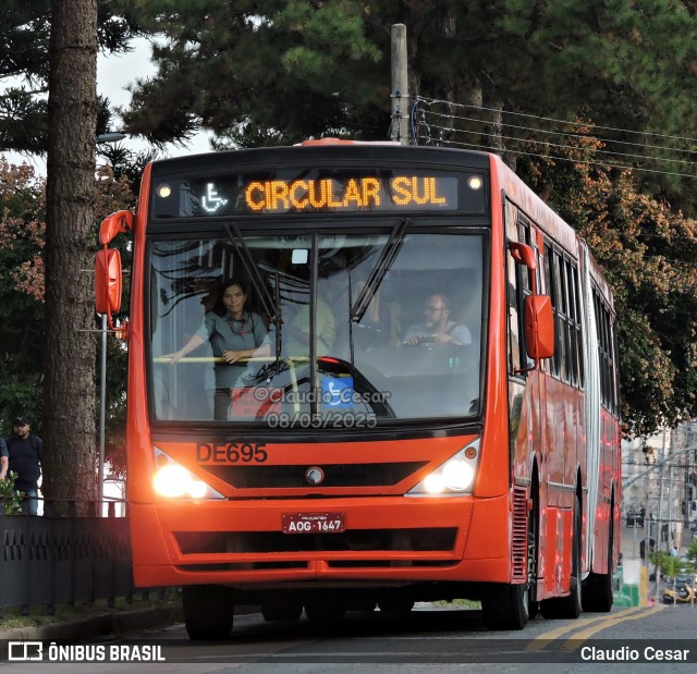Viação Cidade Sorriso >> Viação Sorriso de Curitiba DE695 na cidade de Curitiba, Paraná, Brasil, por Claudio Cesar. Número da foto: #13331326.