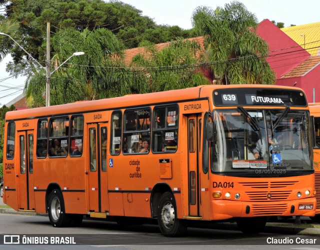 Viação Cidade Sorriso >> Viação Sorriso de Curitiba DA014 na cidade de Curitiba, Paraná, Brasil, por Claudio Cesar. Número da foto: #13329886.
