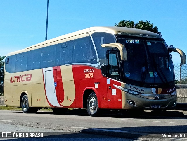 Transportes Única Petrópolis RJ 163.072 na cidade de Duque de Caxias, Rio de Janeiro, Brasil, por Vinicius RJ. Número da foto: #13330239.