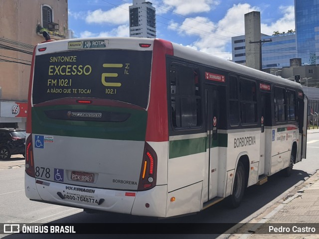 Borborema Imperial Transportes 878 na cidade de Recife, Pernambuco, Brasil, por Pedro Castro. Número da foto: #13330997.