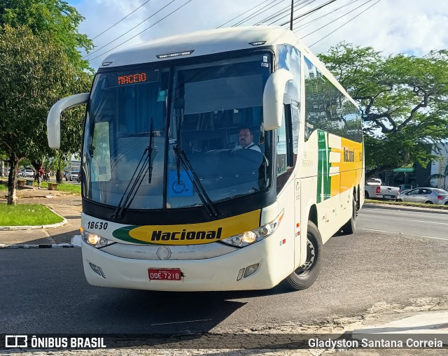Viação Nacional 18630 na cidade de Aracaju, Sergipe, Brasil, por Gladyston Santana Correia. Número da foto: #13332284.