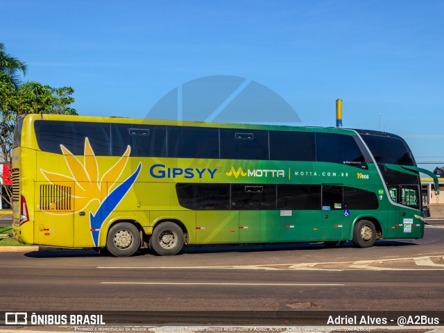 Viação Motta 19008 na cidade de Campo Grande, Mato Grosso do Sul, Brasil, por Adriel Alves - @A2Bus. Número da foto: #13333351.