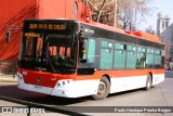 Buses Vule 2085 na cidade de Santiago, Metropolitana de Santiago, Chile, por Paulo Henrique Pereira Borges. Número da foto: #13335274.